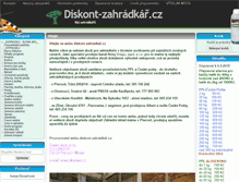 Tablet Screenshot of diskont-zahradkar.cz